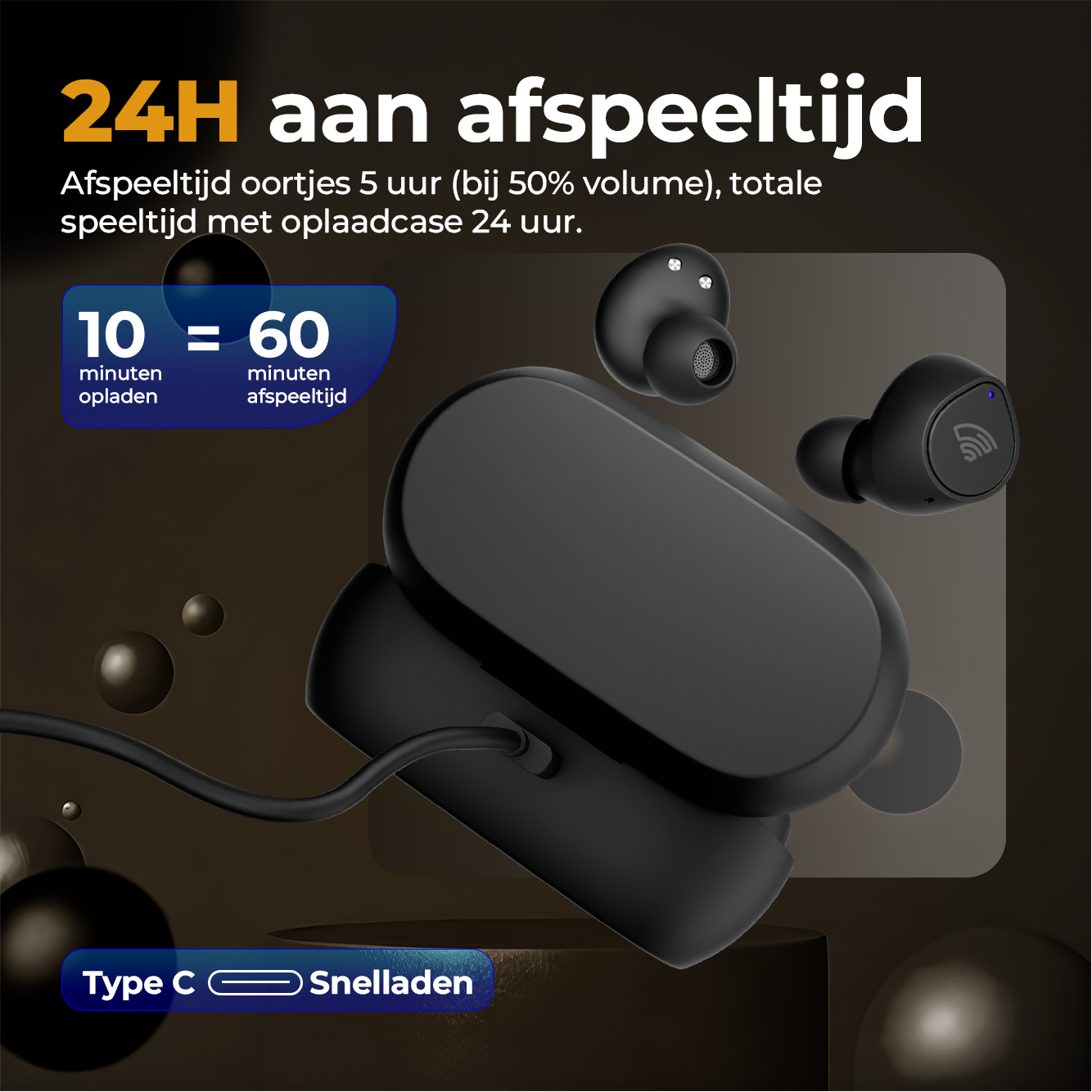 Golden Sound Premium Buds mit ANC