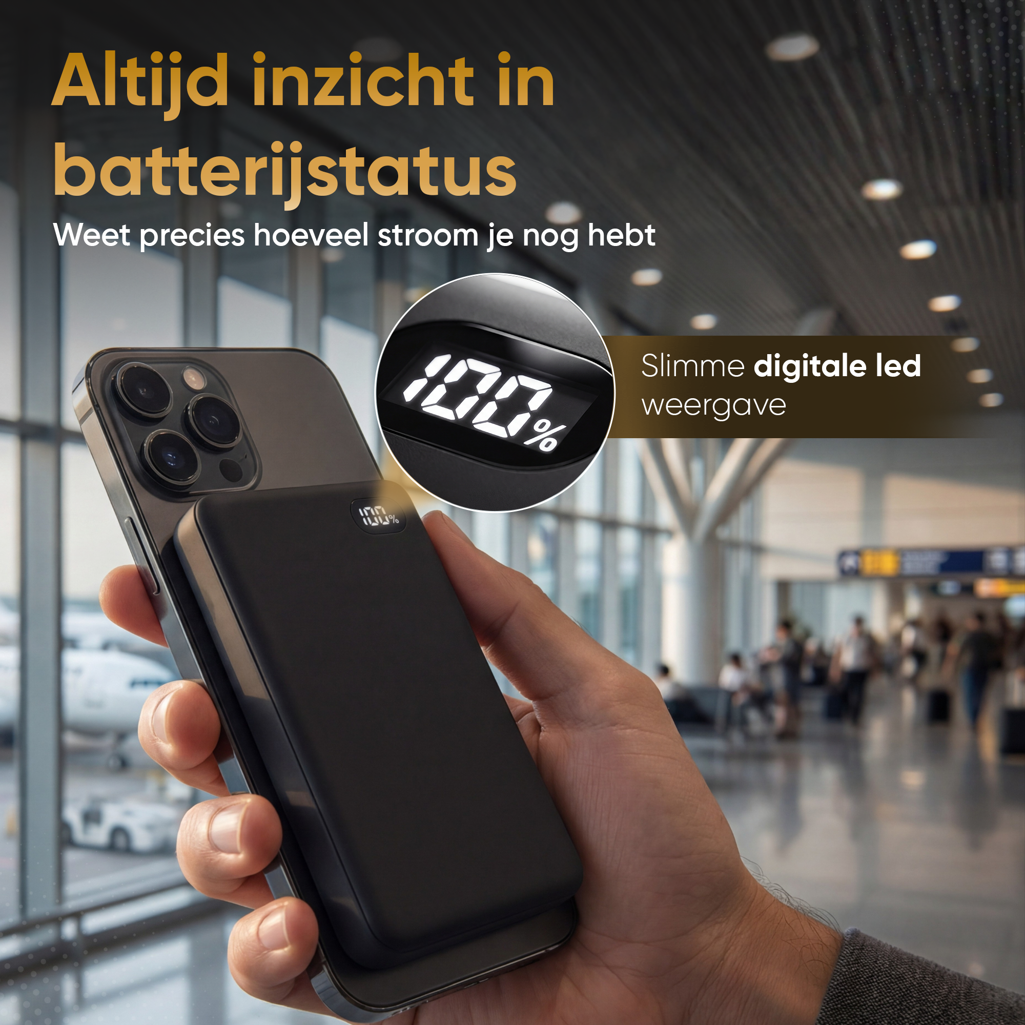 Magsafe met Led display