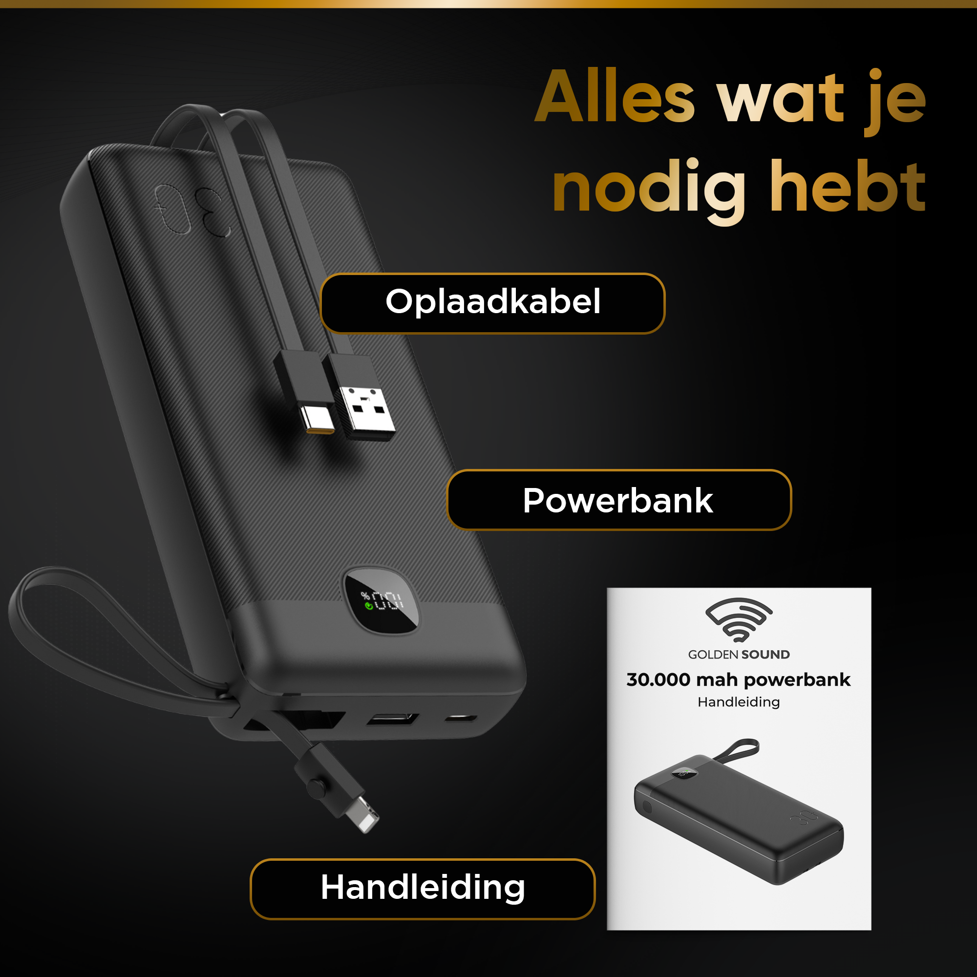 Volt Powerbank 30.000 mAh