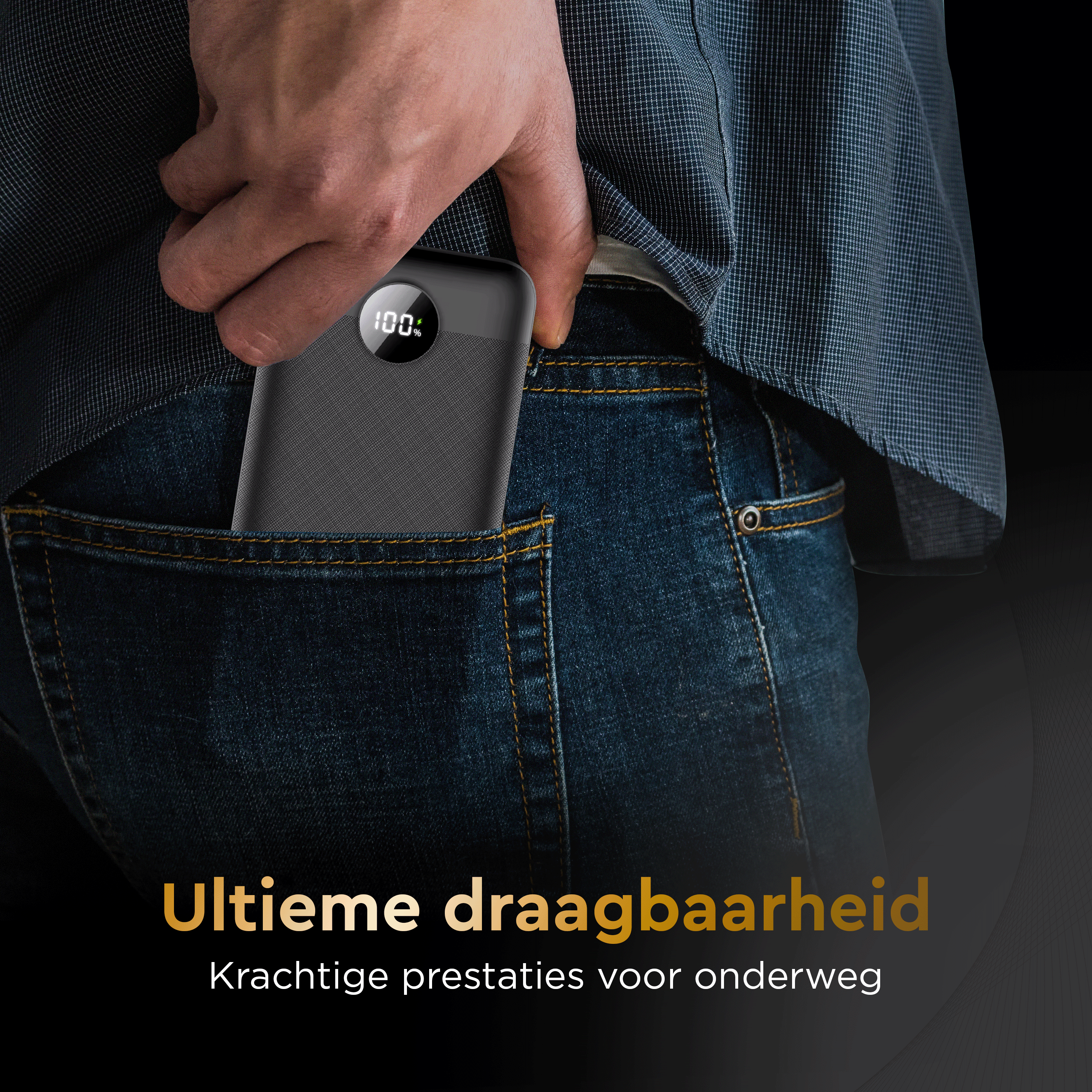 Golden Sound Boost – Schnellladung mit LED-Anzeige