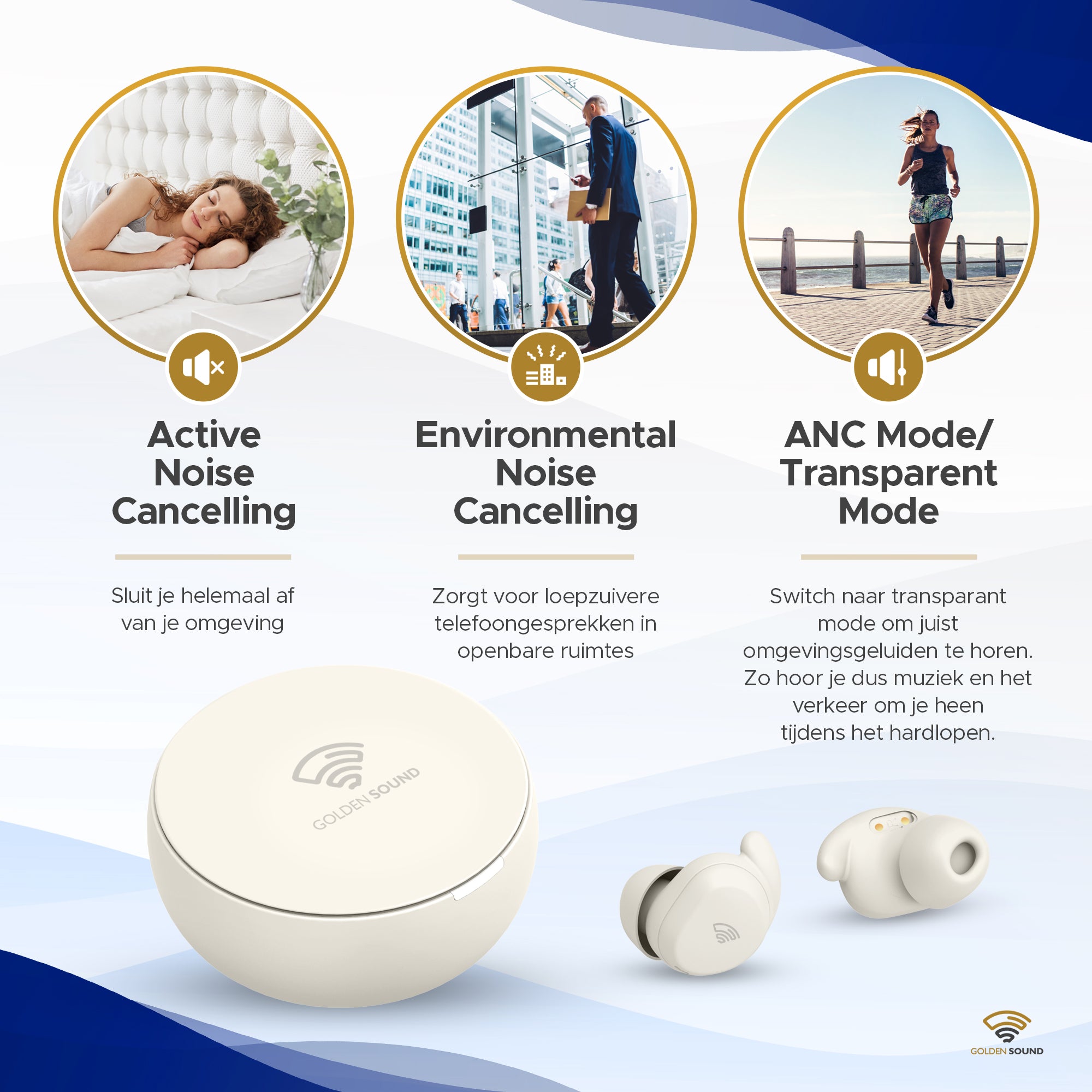 Golden Sound Buds Mini – Kleinste kabellose Ohrhörer
