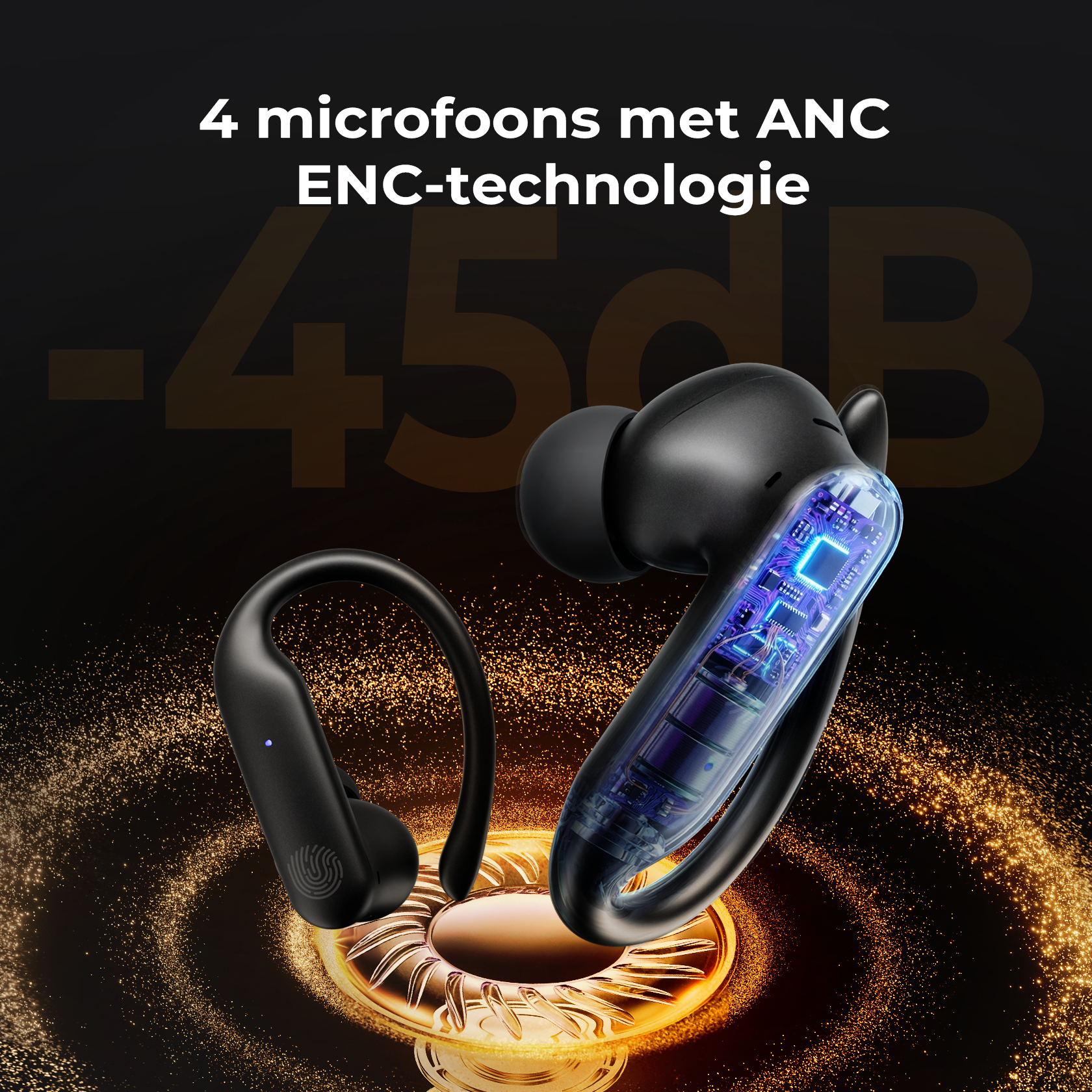 Sport oordopjes - Active Noise Cancelling